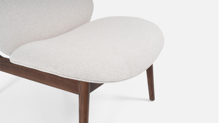 Fauteuil en tissu SWEET | Design et minimalisme