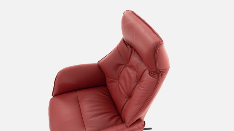 Fauteuil relaxation manuelle cuir LONDON | Confort absolu