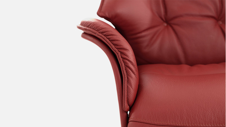 Fauteuil relaxation manuelle cuir LONDON | Confort absolu