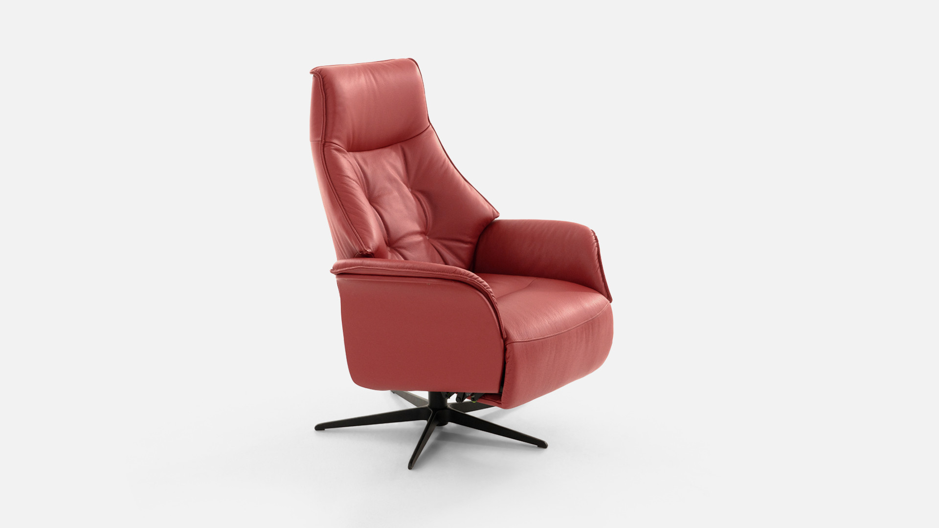 Fauteuil relaxation manuelle cuir LONDON | Confort absolu