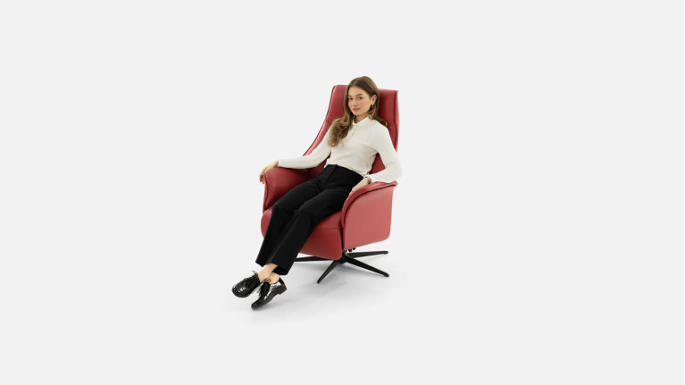 Fauteuil relaxation manuelle cuir LONDON | Confort absolu