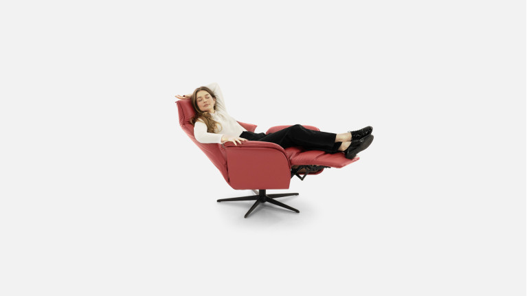 Fauteuil relaxation manuelle cuir LONDON | Confort absolu