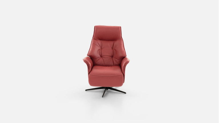 Fauteuil relaxation manuelle cuir LONDON | Confort absolu