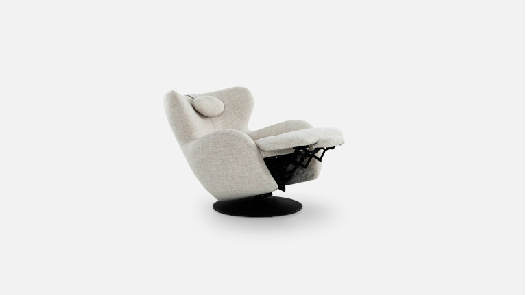 Fauteuil relaxation en tissu COCOON | Un style scandinave