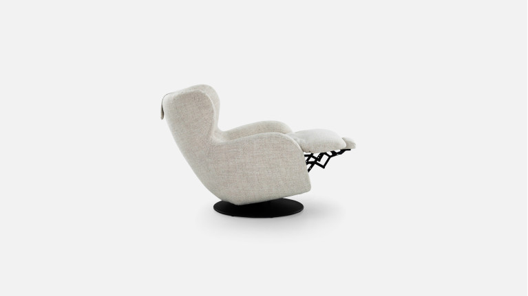 Fauteuil relaxation en tissu COCOON | Un style scandinave