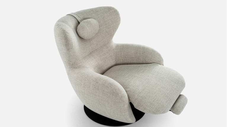 Fauteuil relaxation en tissu COCOON | Un style scandinave