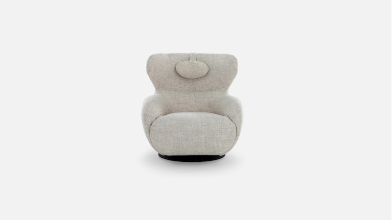 Fauteuil relaxation en tissu COCOON | Un style scandinave