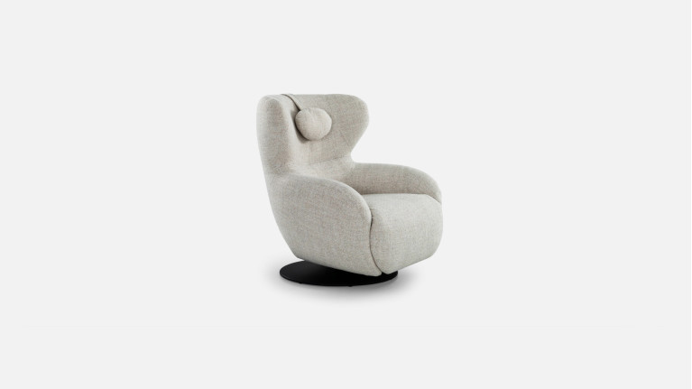 Fauteuil relaxation en tissu COCOON | Un style scandinave