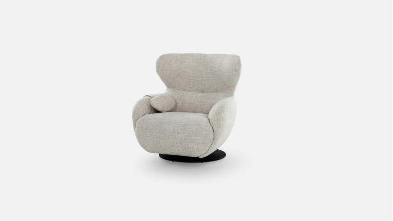 Fauteuil relaxation en tissu COCOON | Un style scandinave