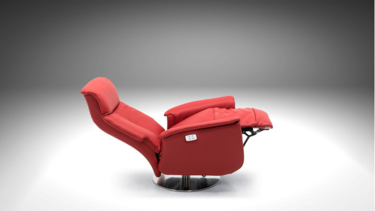 Fauteuil relaxation têtière électrique ajustable ORION | Version relax