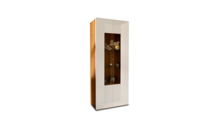 Vitrine 2 portes VIGO | Meuble haut de gamme pour un salon design