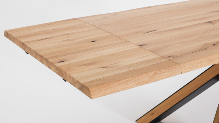 Table de repas extensible en bois 4 pieds QUEBEC