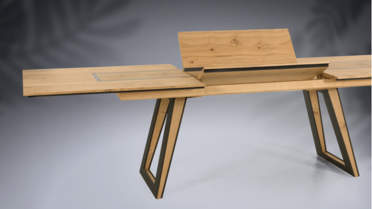 Table de repas extensible CHALET | Table en bois haut de gamme