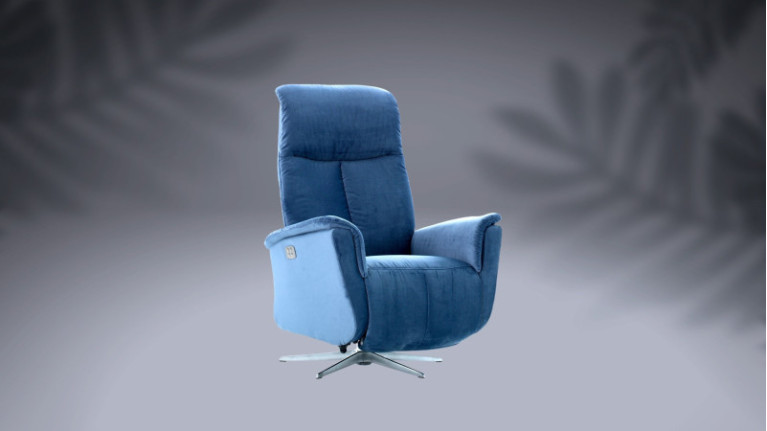 Fauteuil relaxation têtière électrique ajustable ORION | Version relax