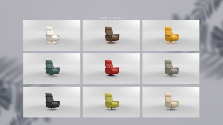 Fauteuil ORION multi couleurs