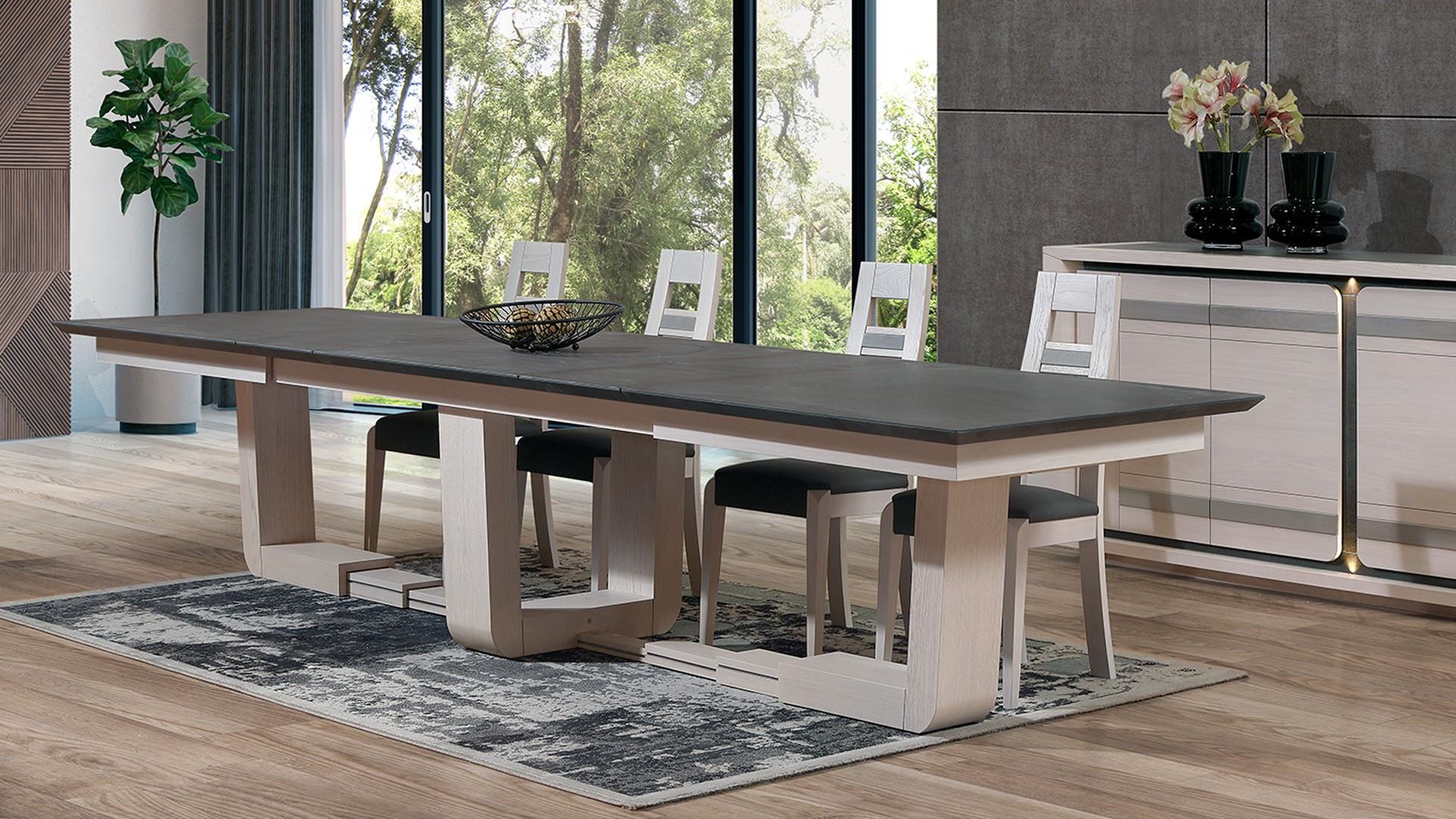 Table de repas extensible EDEN