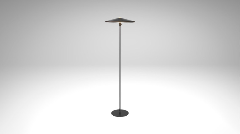 Lampadaire BALANCE I Design nordique minimaliste. Intensité réglable