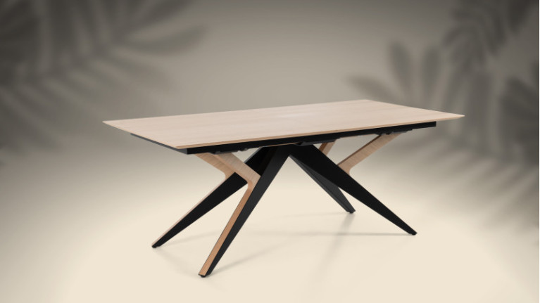 Table extensible MONTECARLO | Haut de gamme et sophistiquée