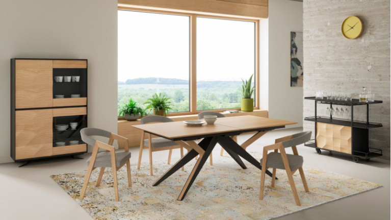 Table extensible MONTECARLO | Haut de gamme et sophistiquée