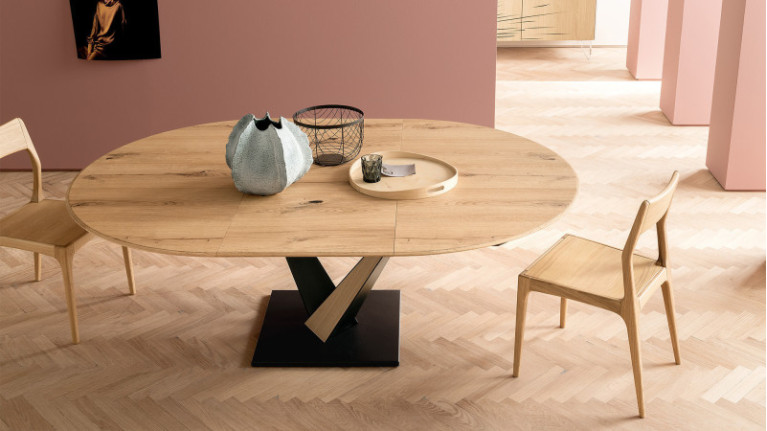 Table de repas ronde WEST | Plusieurs dimensions disponibles