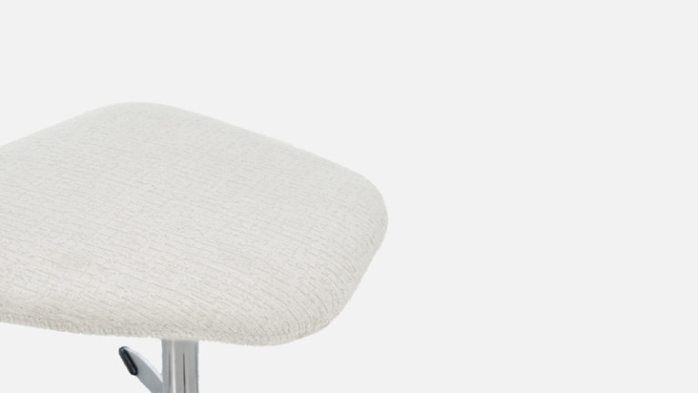 Fauteuil pivotant tissu LIVY | Design scandinave et confort parfait