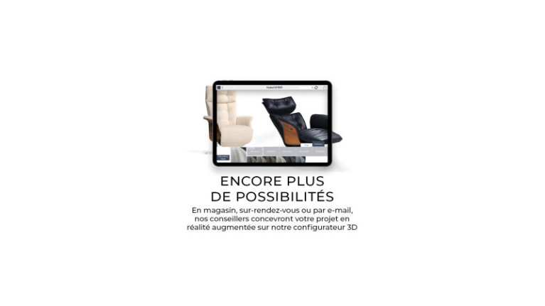 Chauffeuse relaxation SAFRAN | Fauteuil relax confort