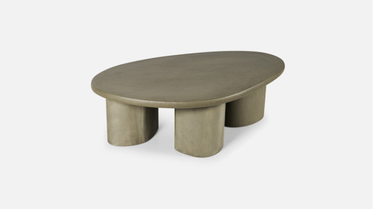 Table basse CEZANNE | Mortex®, effet béton ciré