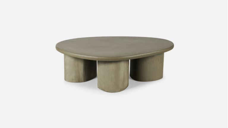 Table basse CEZANNE | Mortex®, effet béton ciré