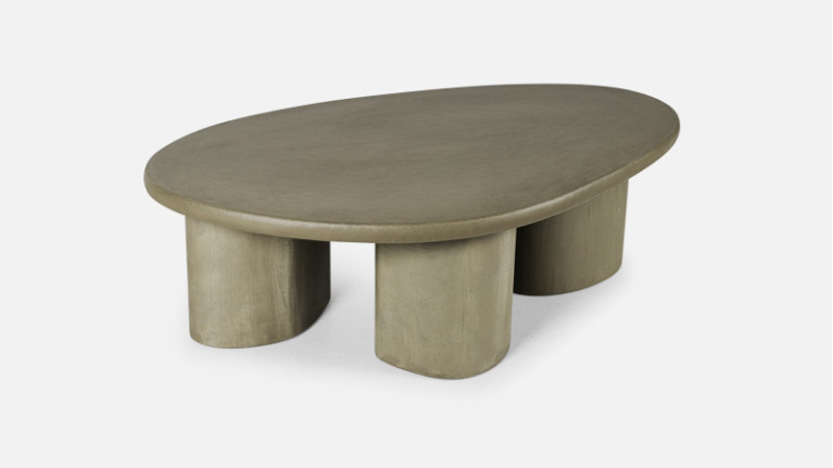 Table basse CEZANNE | Mortex®, effet béton ciré