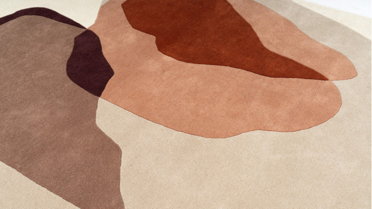 Tapis EARTH TERRACOTTA | Laine origine de Nouvelle Zélande