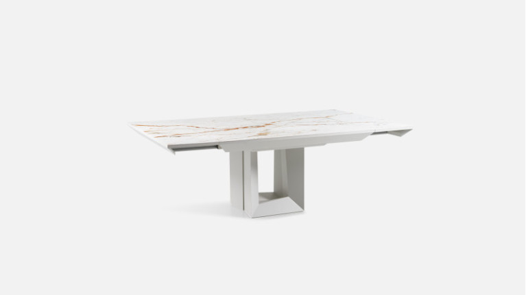 Table de repas carré extensible ORIGAMI | Design minimaliste