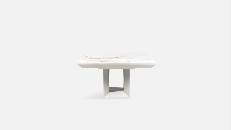 Table de repas carré extensible ORIGAMI | Design minimaliste