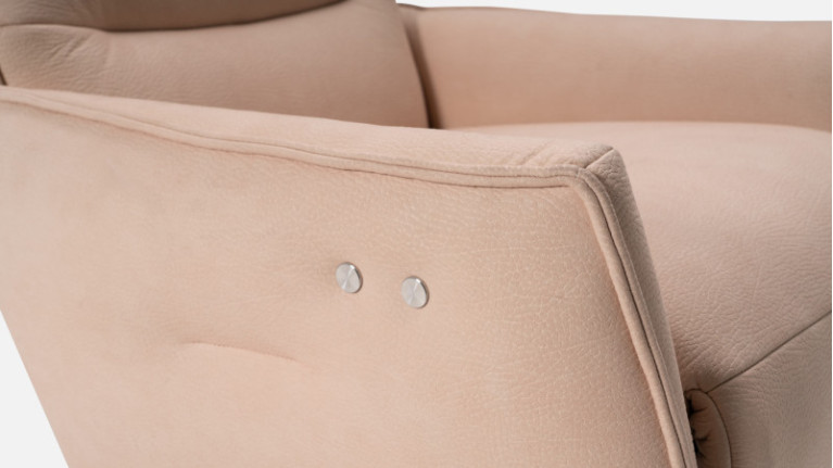 Fauteuil relaxation pivotant microfibre APOLLON | Confort et détente