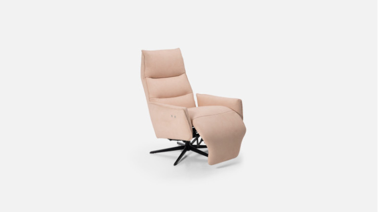 Fauteuil relaxation pivotant microfibre APOLLON | Confort et détente