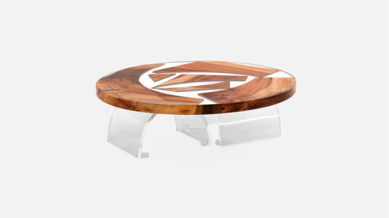 Table basse ronde UNIQUE | Une pièce unique pour votre salon