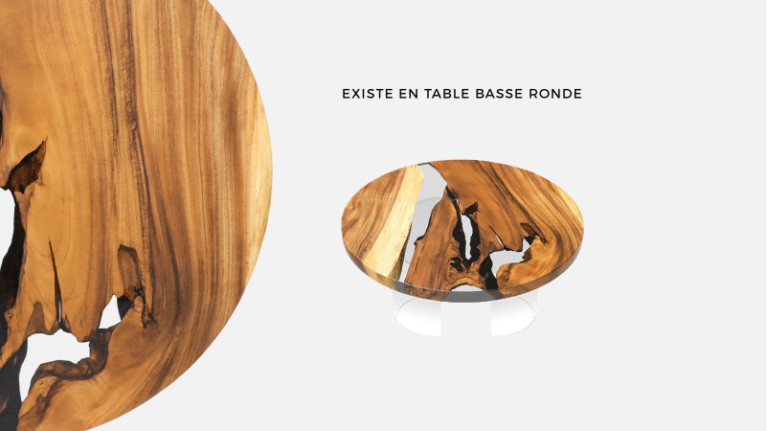 Table basse UNIQUE | Une pièce unique pour votre salon