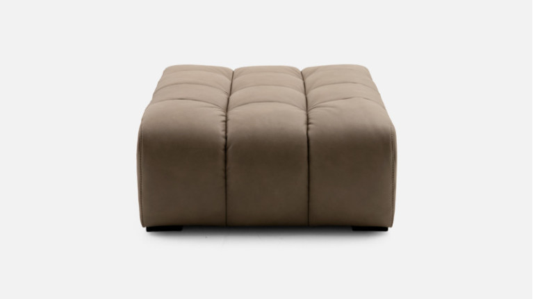 Pouf cuir BEACH | 100% modulable