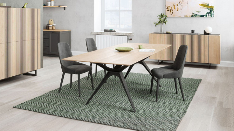 Table de repas extensible PIANA | Une salle à manger haut de gamme