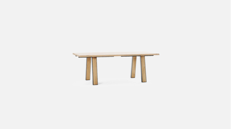 Table de repas extensible en bois 4 pieds QUEBEC