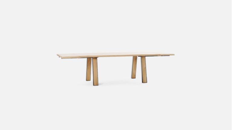 Table de repas extensible en bois 4 pieds QUEBEC