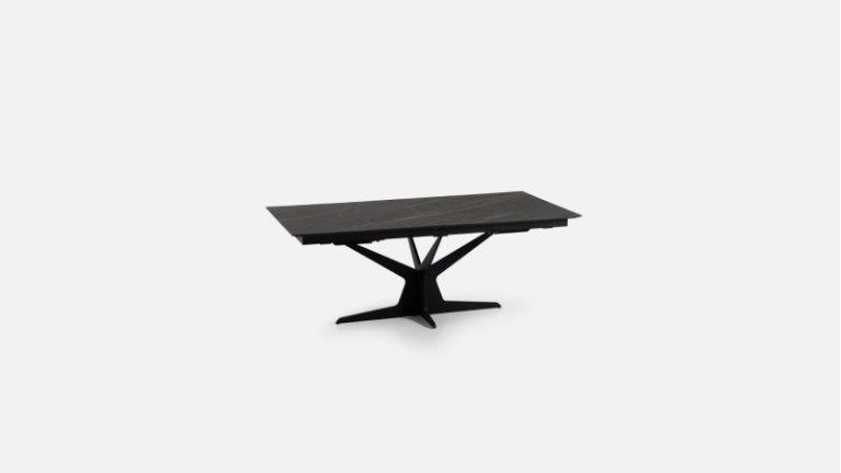 Table de repas extensible céramique EQUINOXE | 100% personnalisable