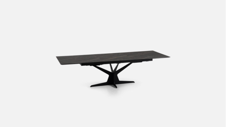 Table de repas extensible céramique EQUINOXE | 100% personnalisable