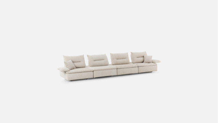 Canapé modulable tissu NEW BYBLOS | Sublime design