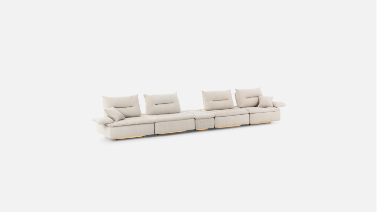 Canapé modulable tissu NEW BYBLOS | Sublime design