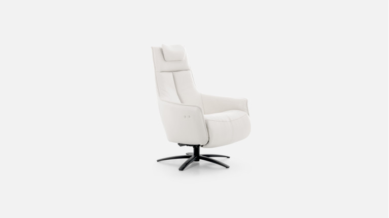 Fauteuil relaxation électrique FLOCON | Design et lignes enveloppantes