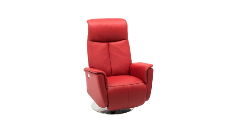 Fauteuil relaxation têtière électrique ajustable ORION | Version relax