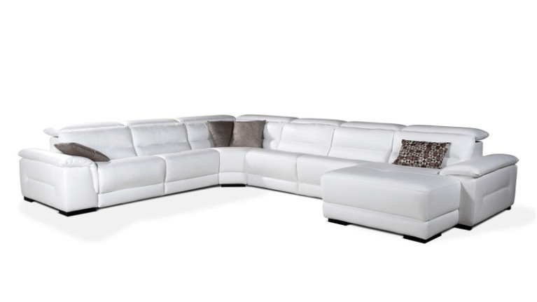 Canapé d'angle chaise longue TRENTON | Un salon haut de gamme